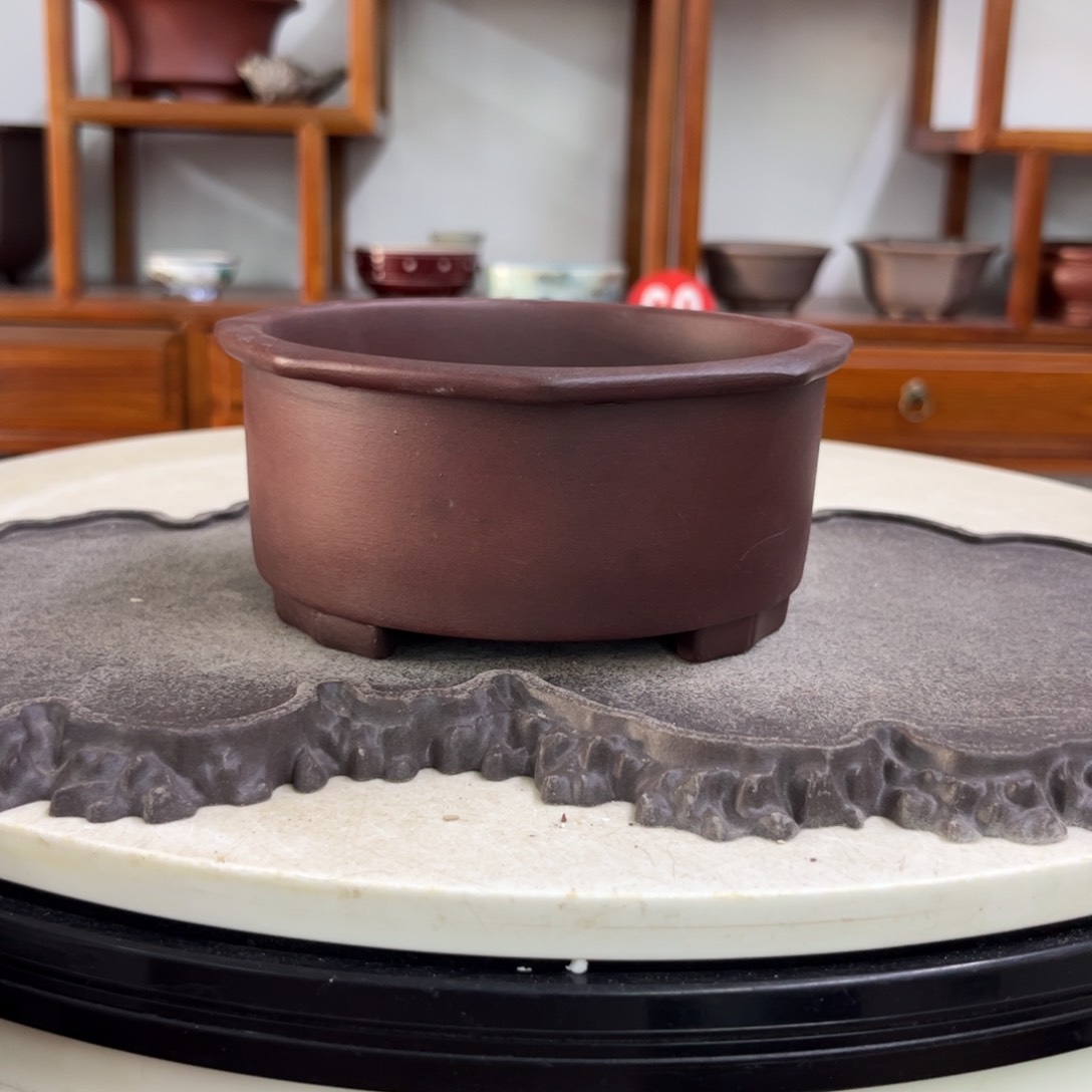 紫砂花盆瑕疵6-14。。。