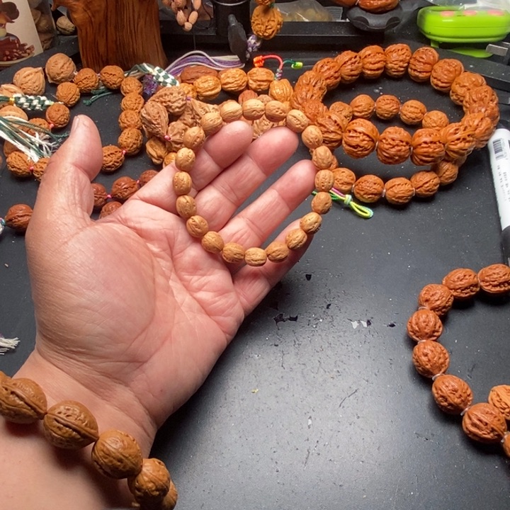 文玩核桃吊坠夏**里野生精品小核桃散籽