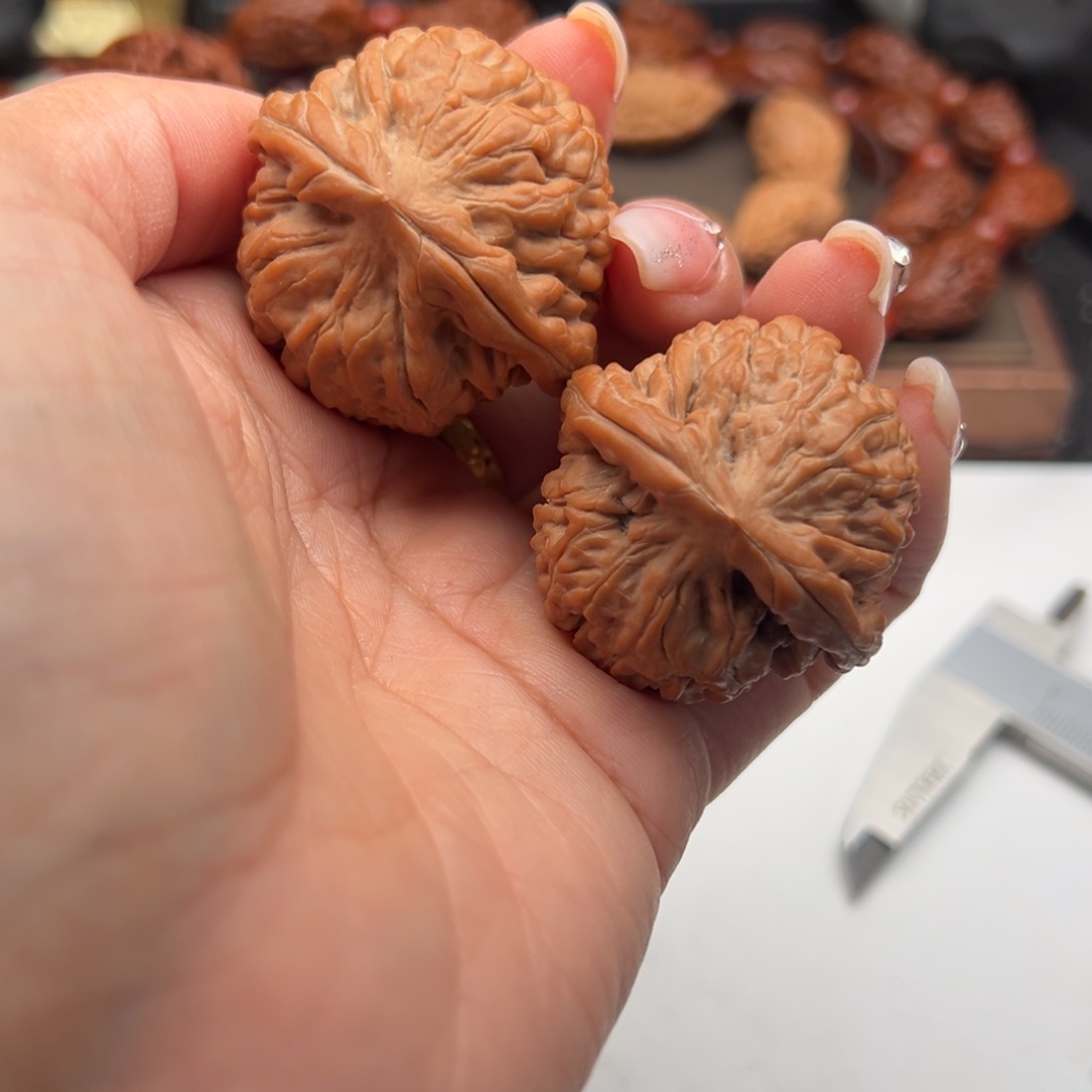 文玩核桃把件莲花37