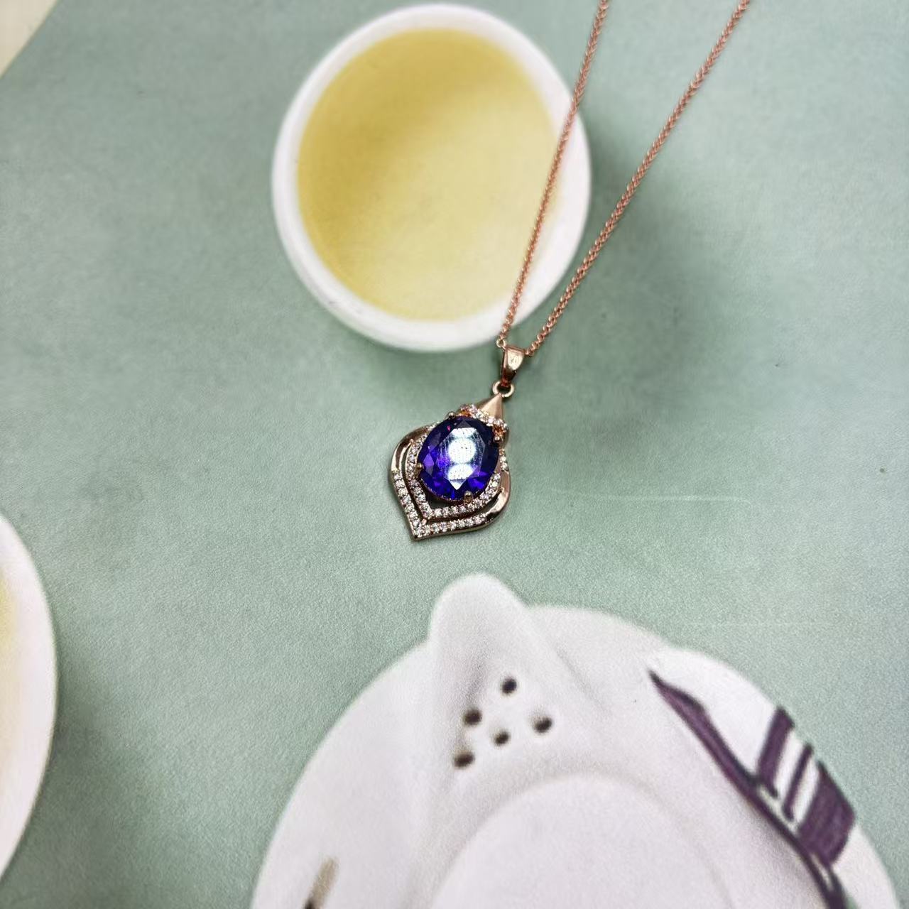  【高端定制】收藏级轻奢精致百搭吊坠ML508296