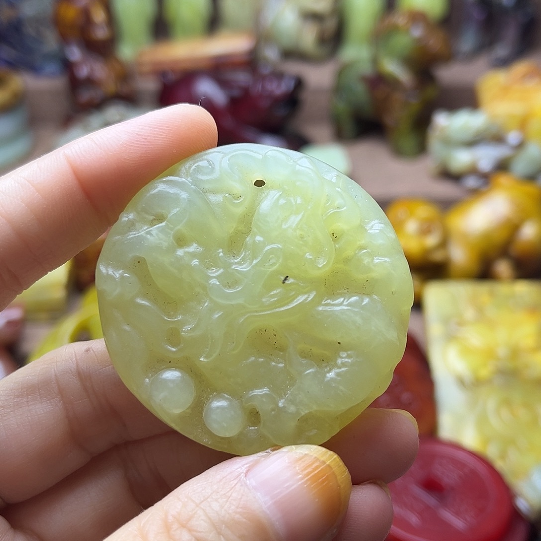 吊坠白玉菩提141。。