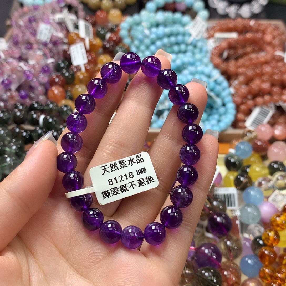 未镶嵌手链水晶，