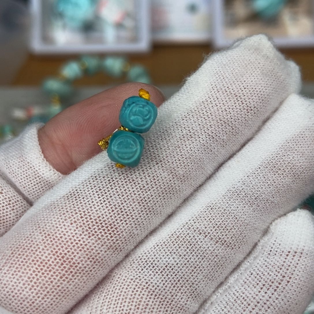 绿松石珠宝奇石未镶嵌