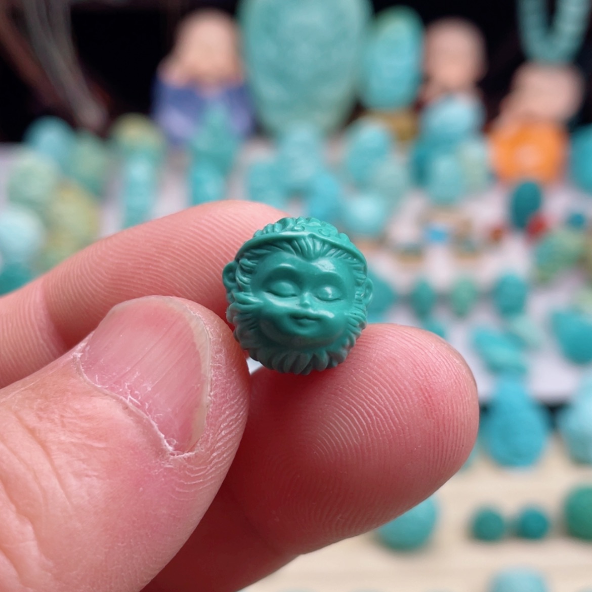 【闪购商品】绿松石吊坠(不含链)未镶嵌