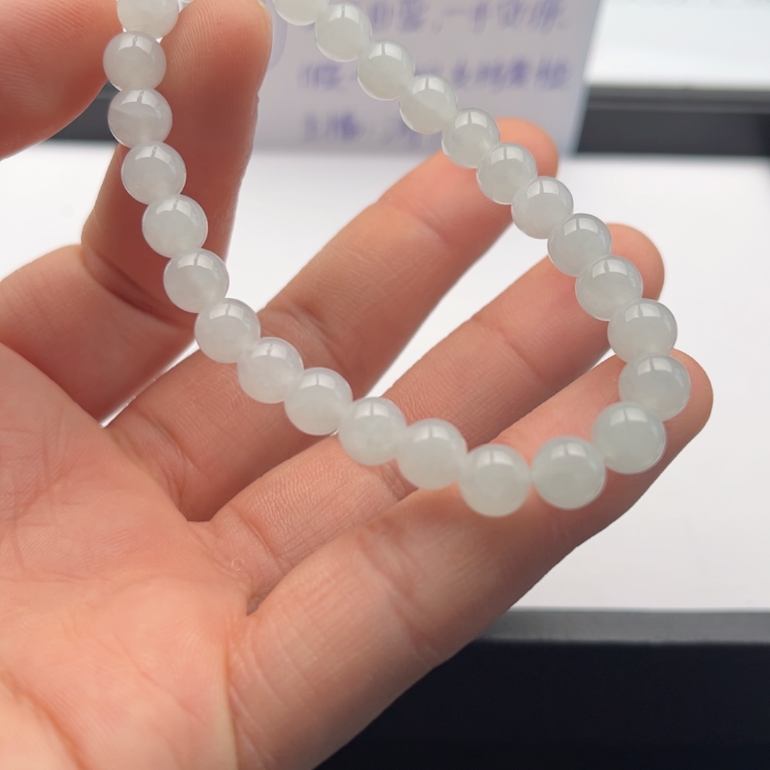 小***麻翡翠未镶嵌手链多样性