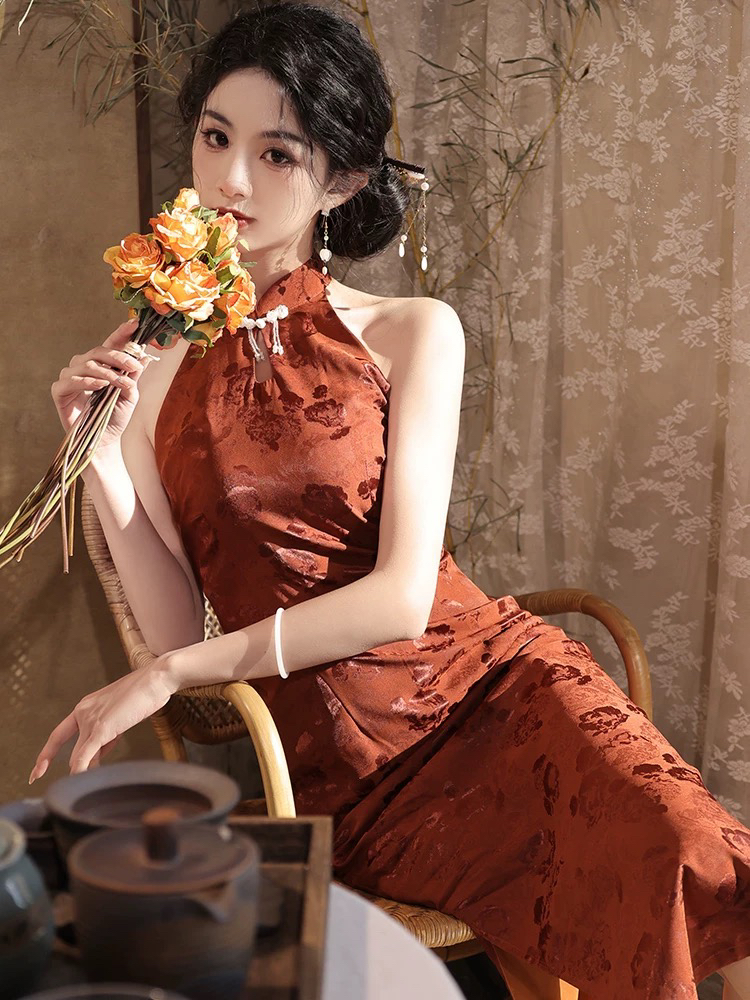 肖肖-孤品单款单件旗袍