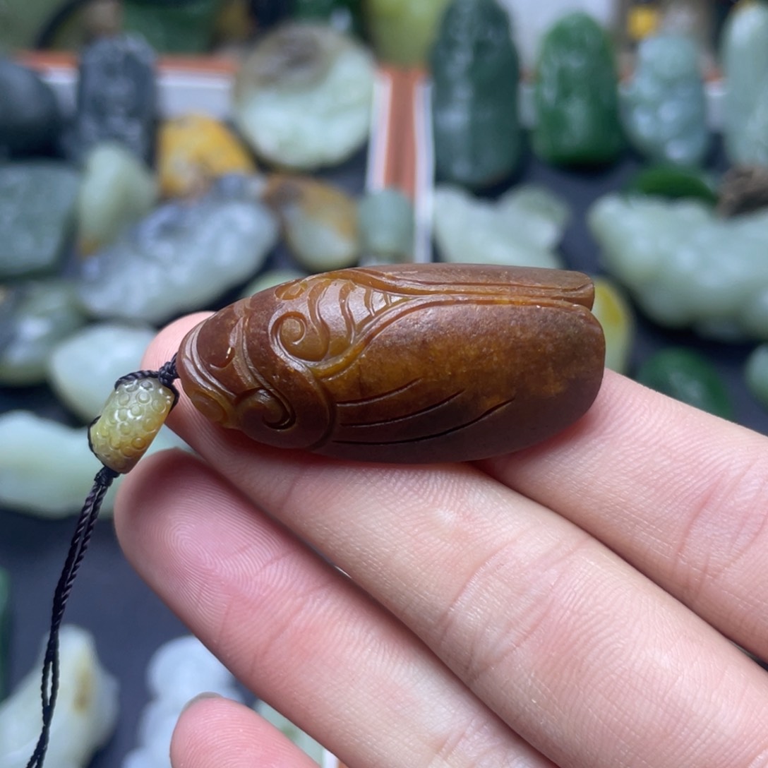 吊坠(不含链)未镶嵌和田玉