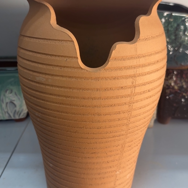 紫砂花盆口18高30，111111