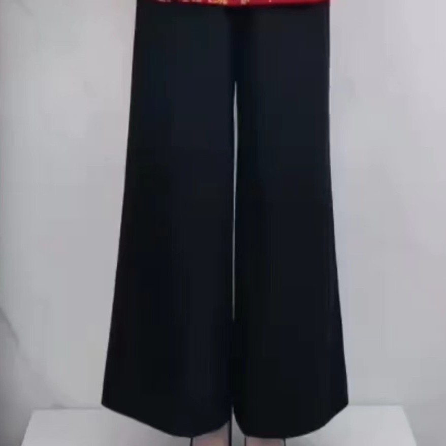 新款秋冬阔腿裤宽松款