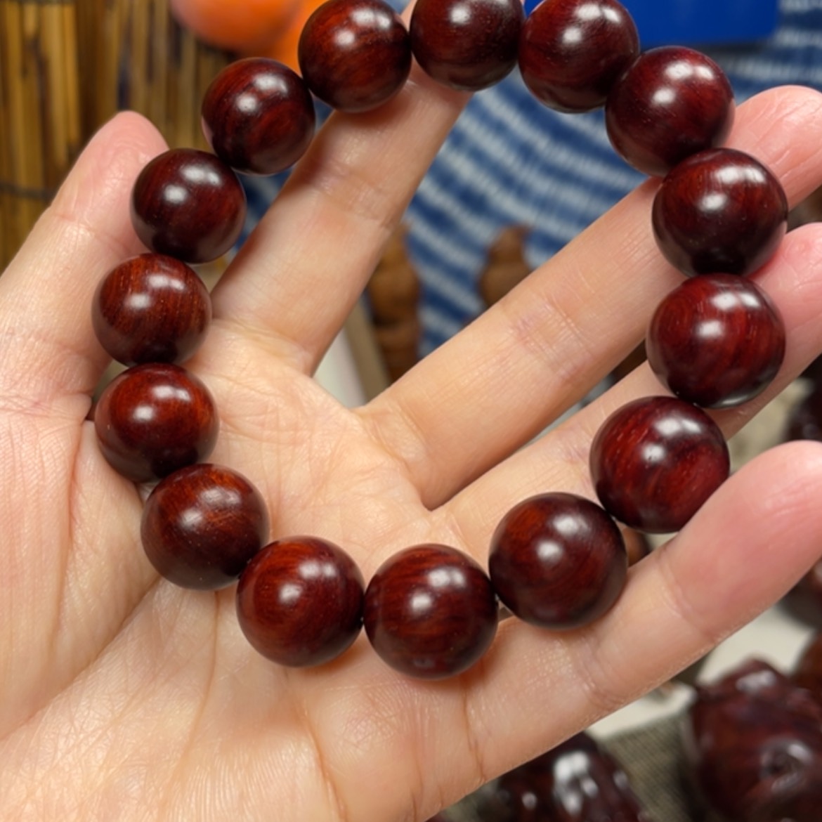 【闪购商品】黄花梨/降香黄檀手串/手链