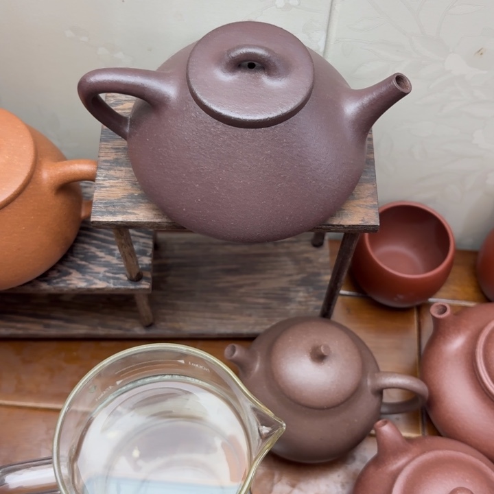茶壶紫砂原矿半手工天青泥子冶200cc