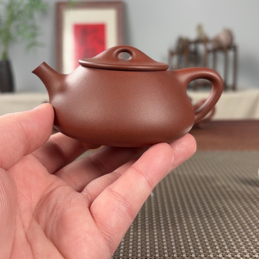 紫砂茶壶黄龙山原矿紫砂壶150