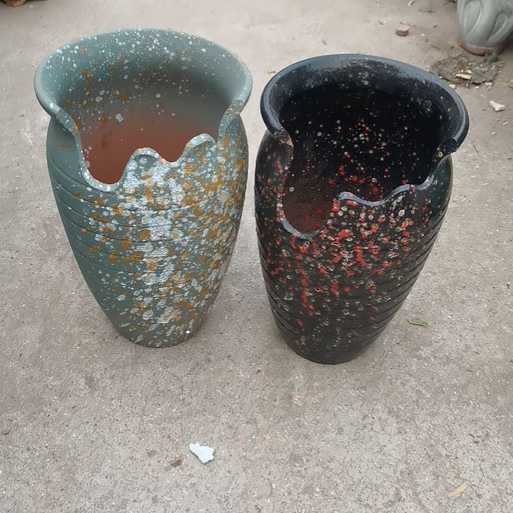 红陶15/25两个盆子
