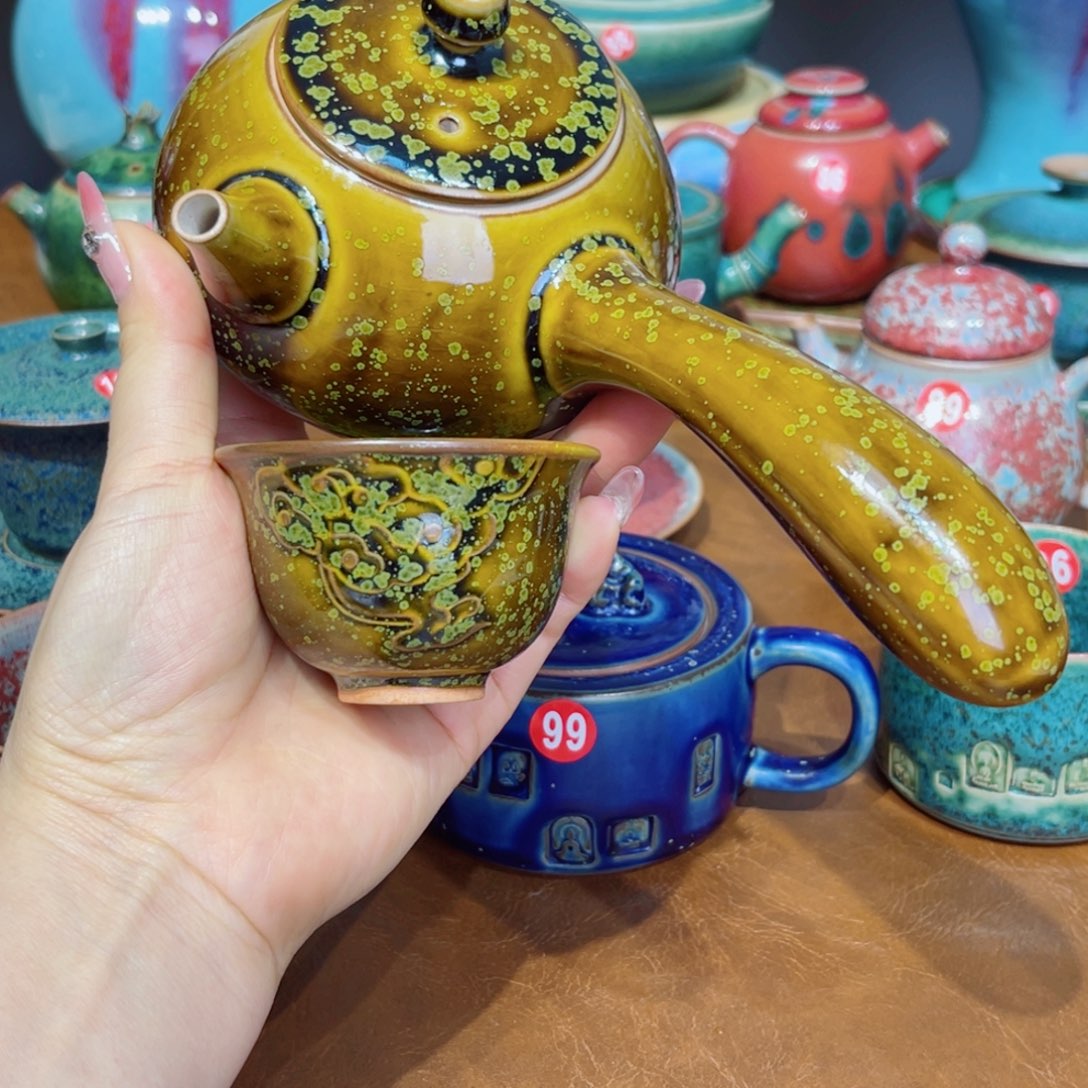 瓷片禹州钧瓷艺术作品