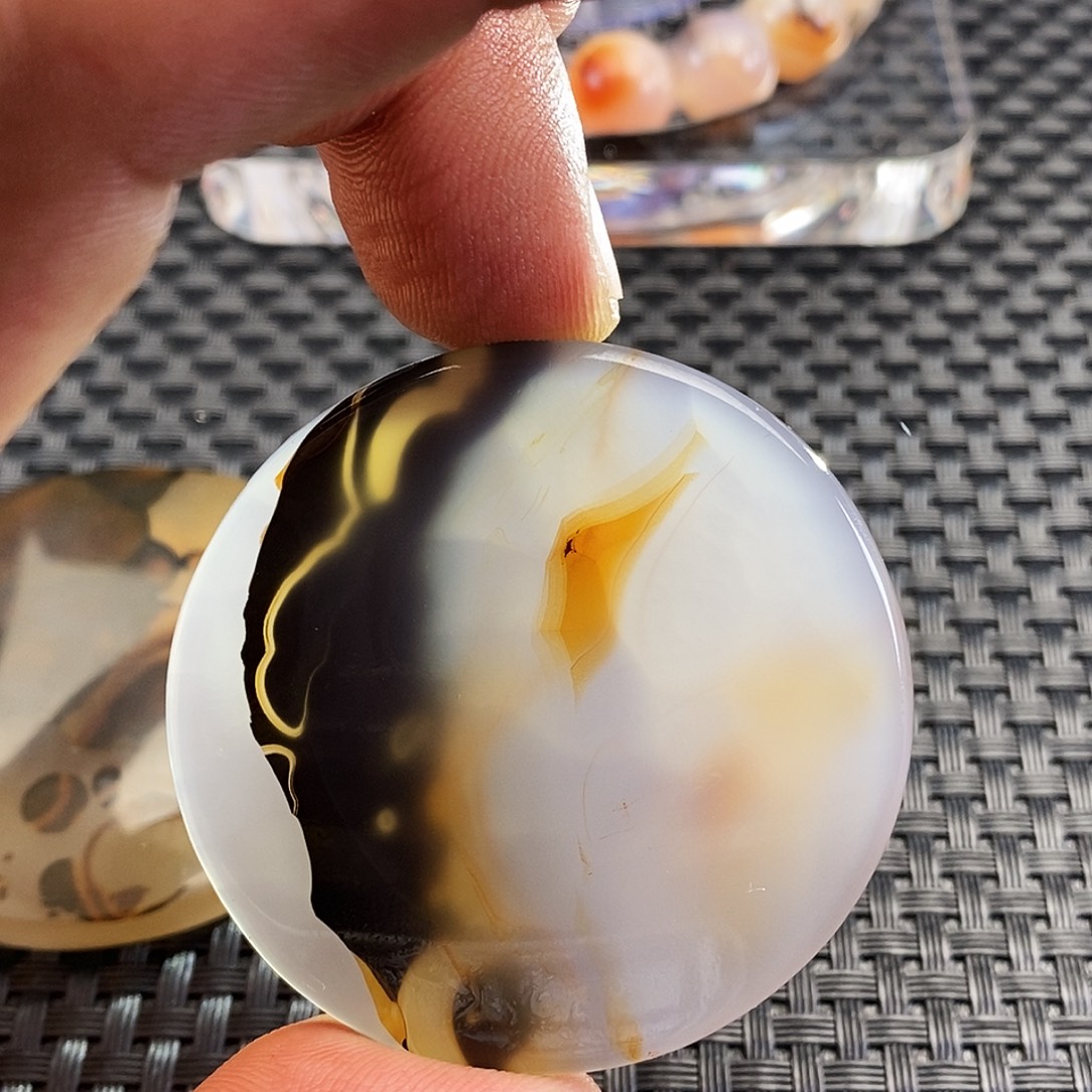 玛瑙/玉髓未镶嵌吊坠(不含链)94
