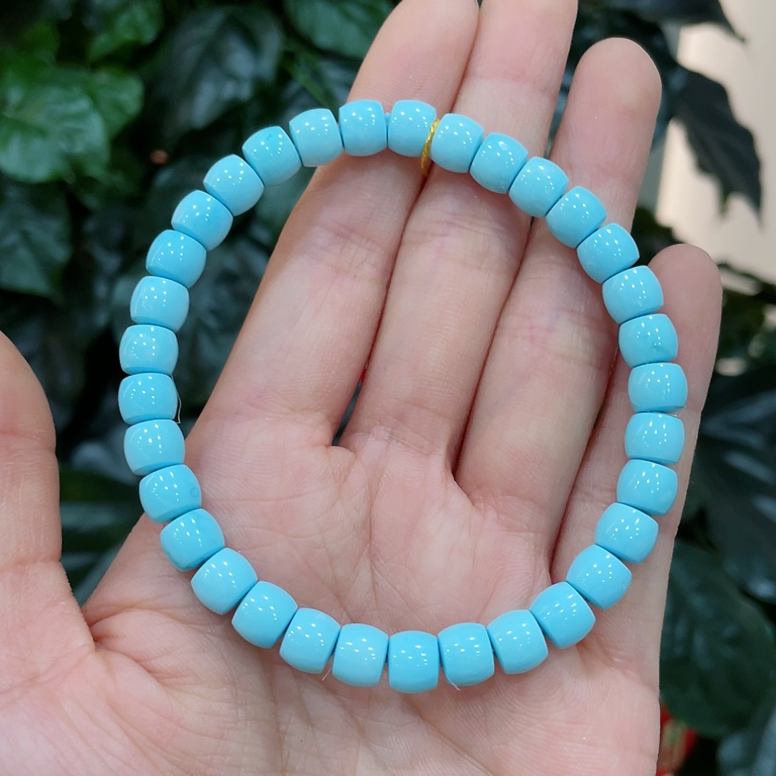 绿松石手串未镶嵌