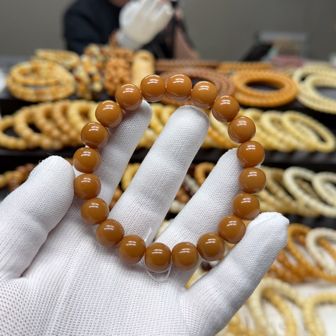 【闪购商品】菩提根/象牙果手串然****ಣ11×12 11年 精工
