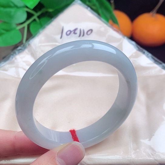 翡翠手镯未镶嵌  正圈53 