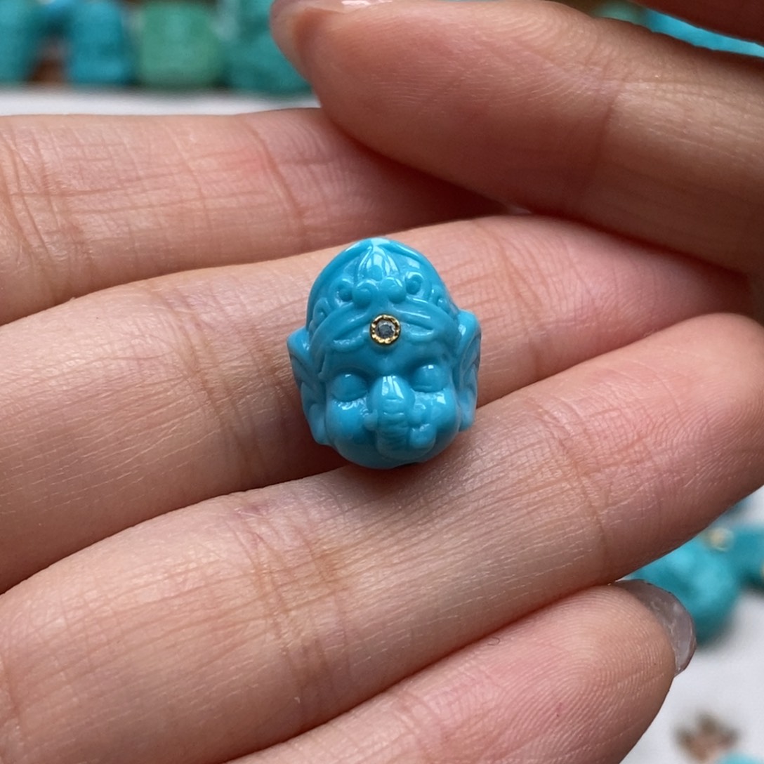 绿松石颈饰未镶嵌^****呵