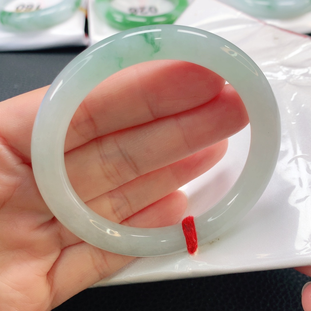 未镶嵌摆件翡翠56.5圆