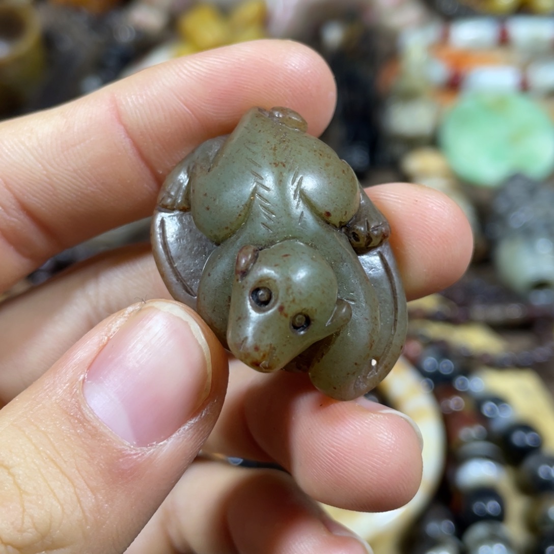 和田玉吊坠(不含链)未镶嵌