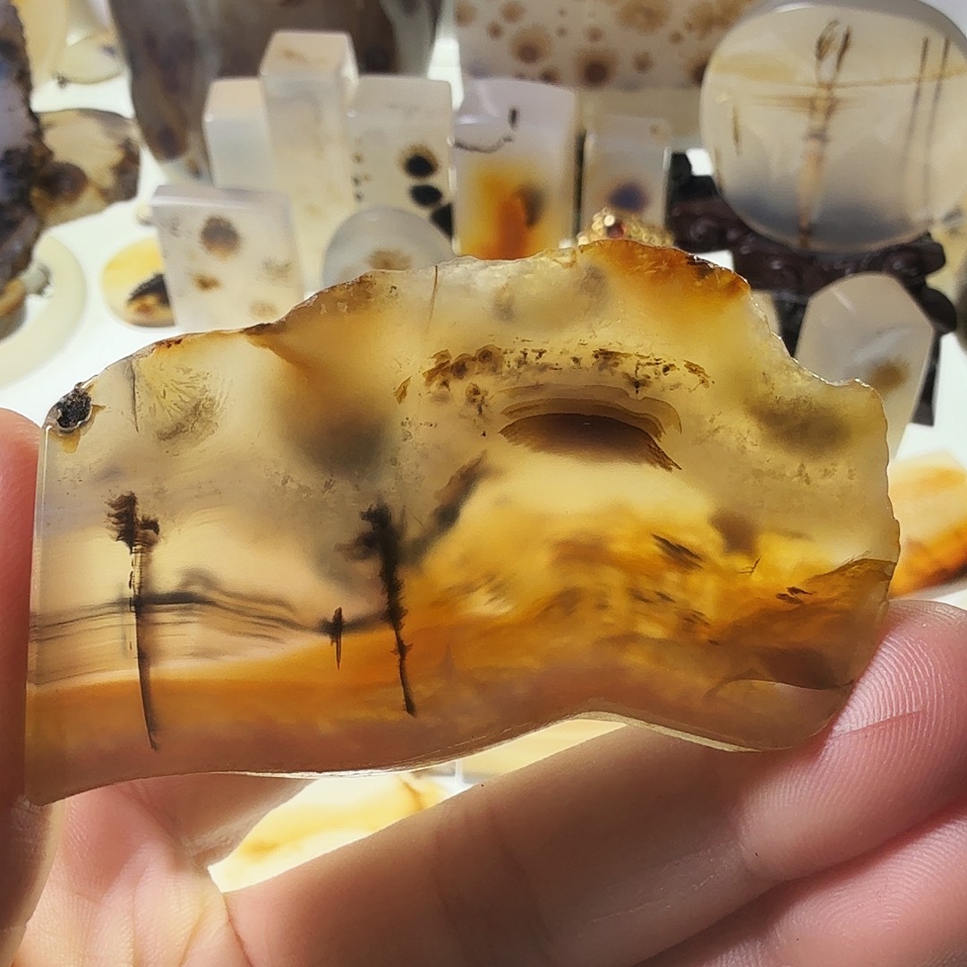 玛瑙/玉髓未镶嵌珠宝半成品