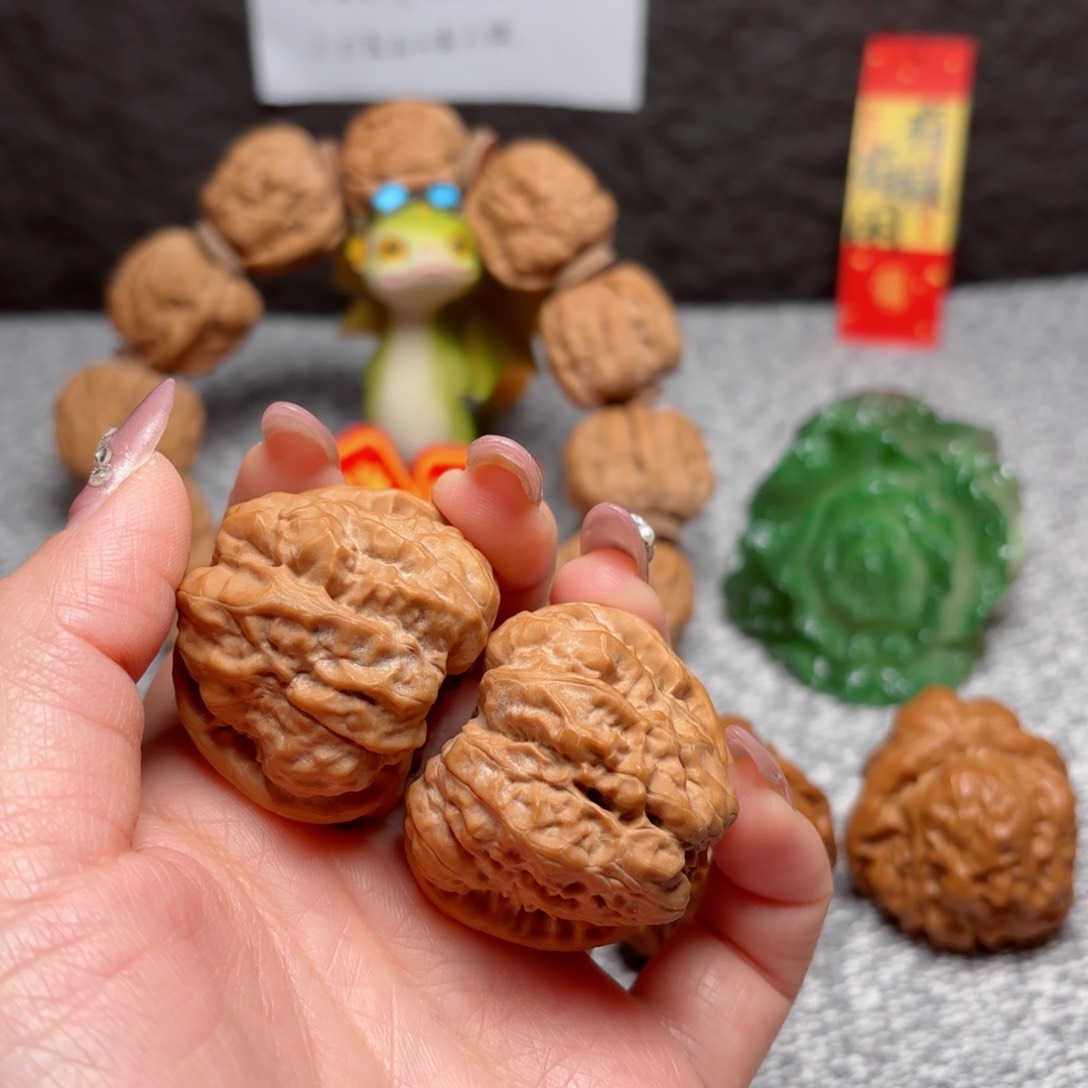 文玩核桃把件美****5蛤蟆头