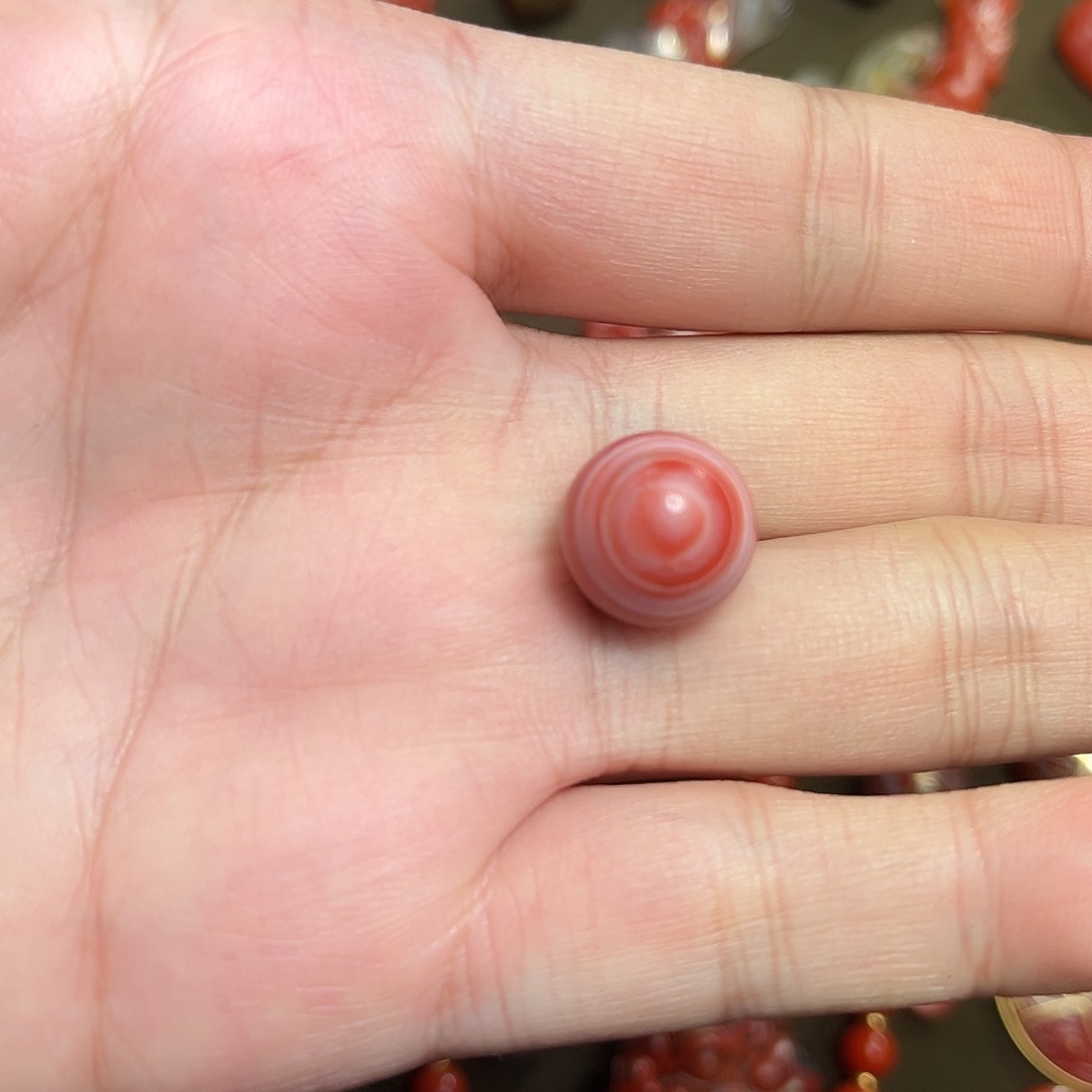 南红玛瑙未镶嵌颈饰