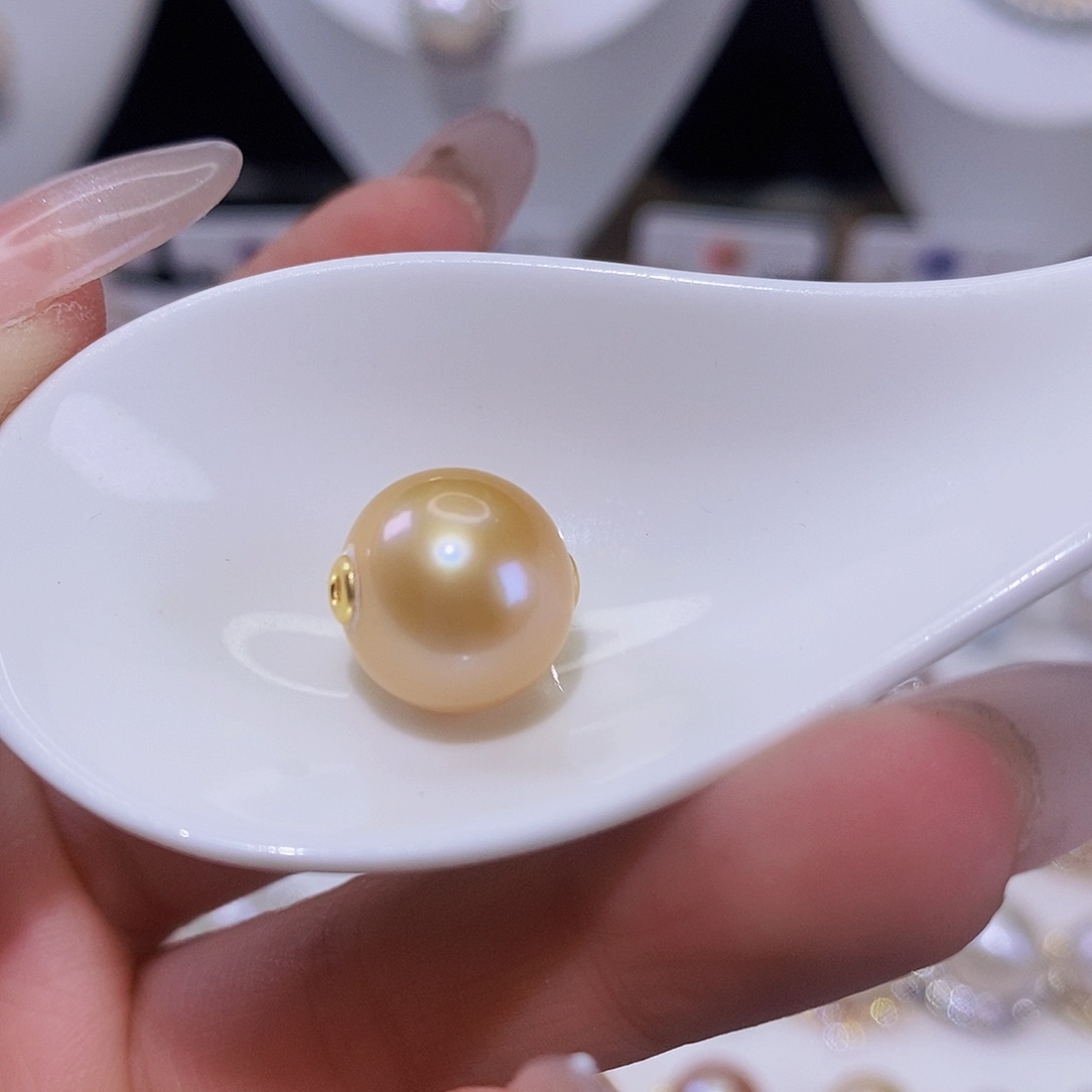 淡水珍珠颈饰银S925镶嵌