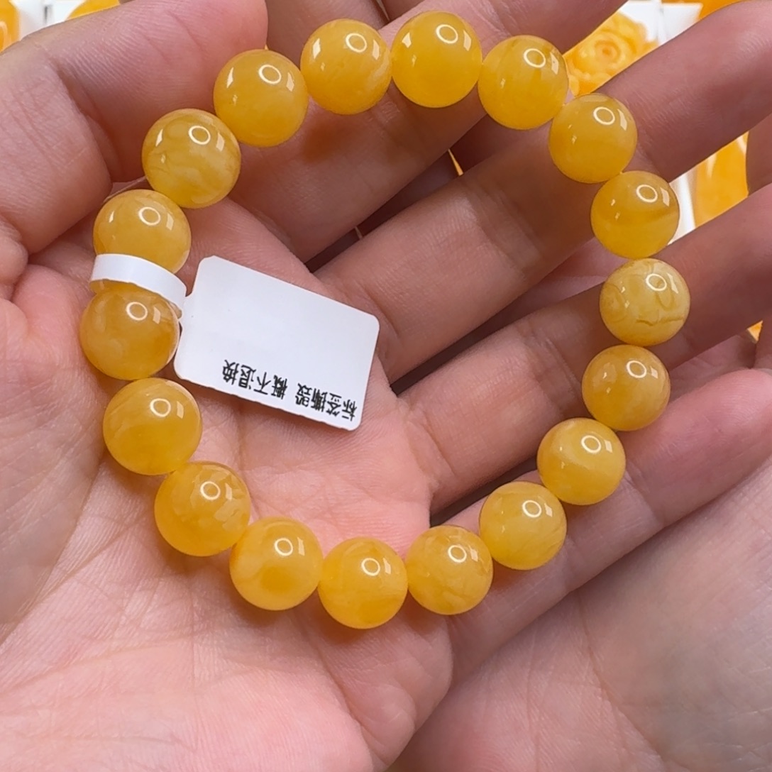 蜜蜡毛衣链未镶嵌用****1