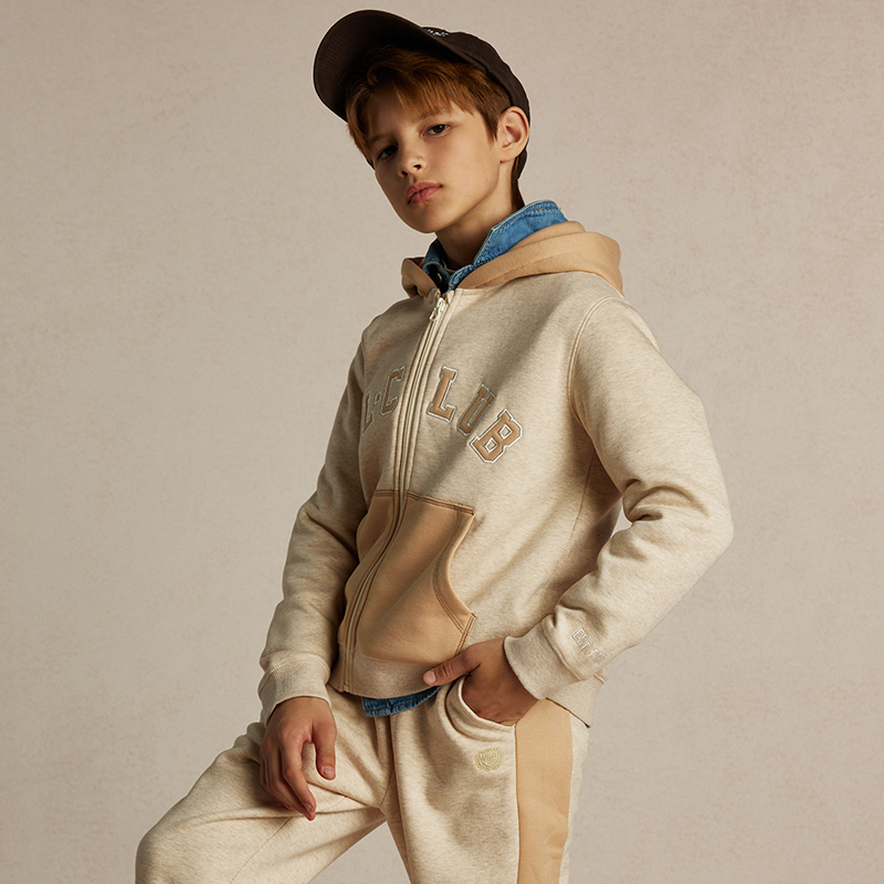 【银泰百货WH】E·LAND KIDS 童装男童卫衣 外套EKSME4T03A