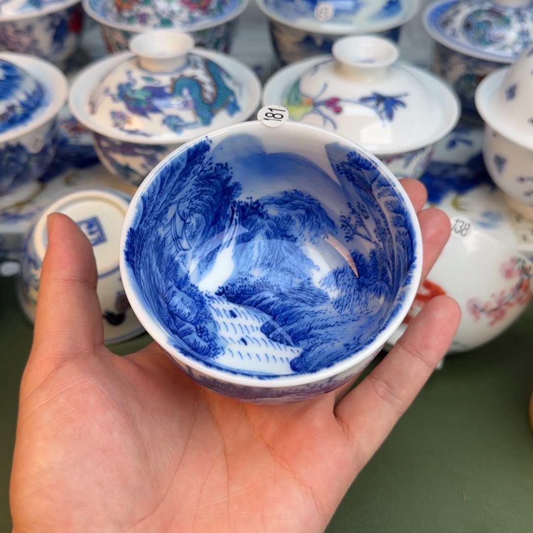 彦祖纯手工手绘茶具181