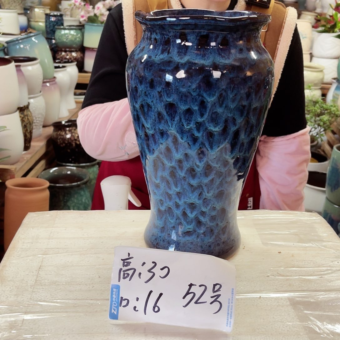 紫砂花盆高度30口径16.5