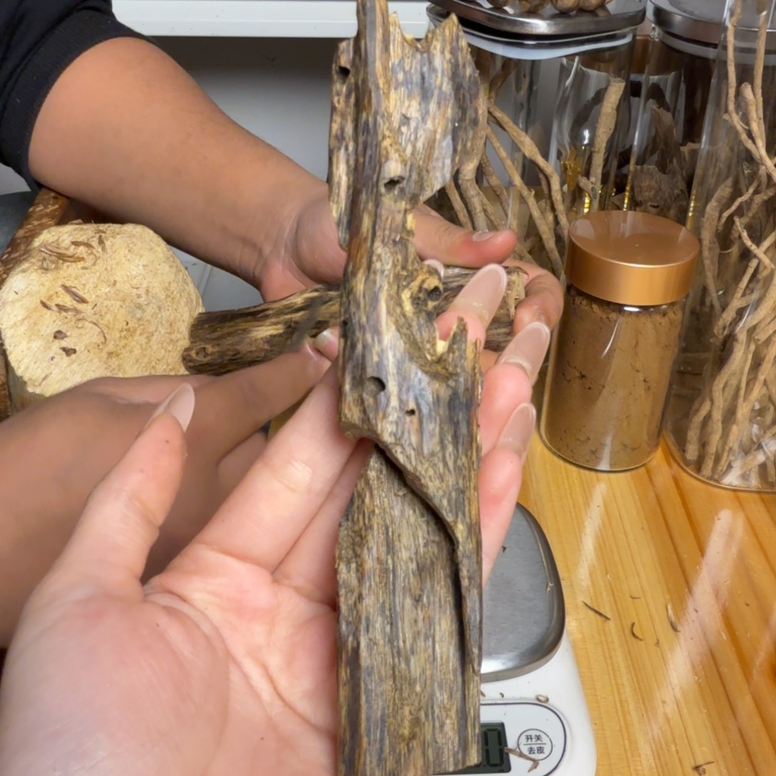 沉香白奇虫漏20克