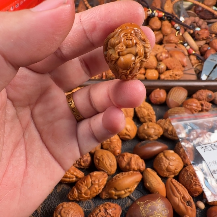 吊坠橄榄核B169风景米勒