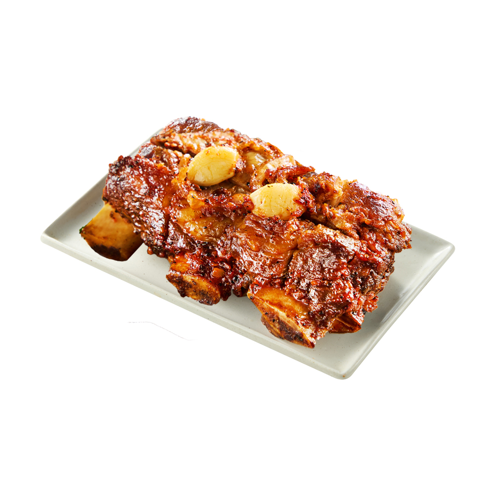 美式甜辣风味烤牛排 1份