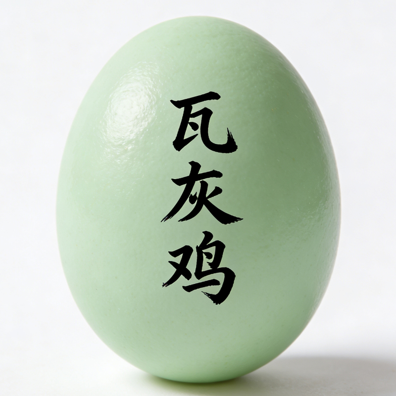 乡凤源 瓦灰鸡绿壳鸡蛋