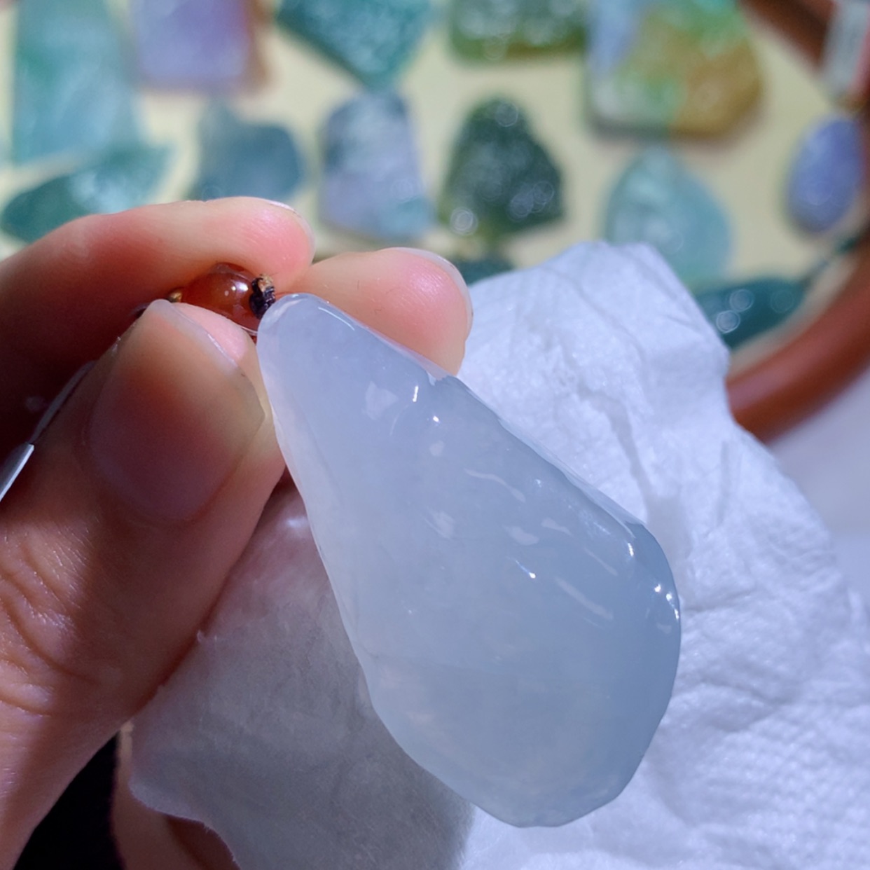 【闪购商品】翡翠未镶嵌吊坠(不含链) 4623