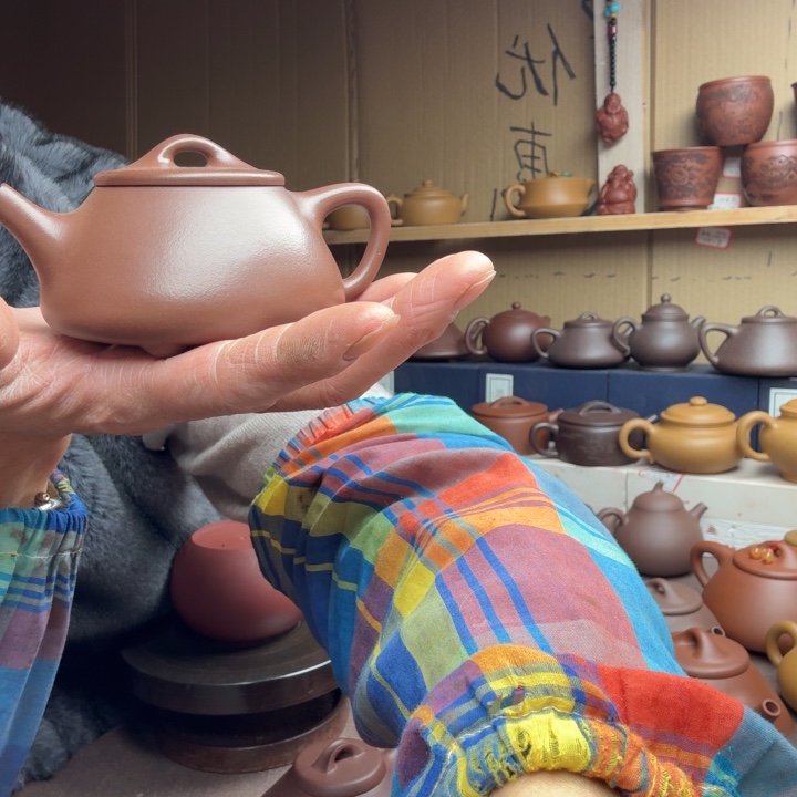 茶壶紫砂G*宜兴紫砂原矿紫泥