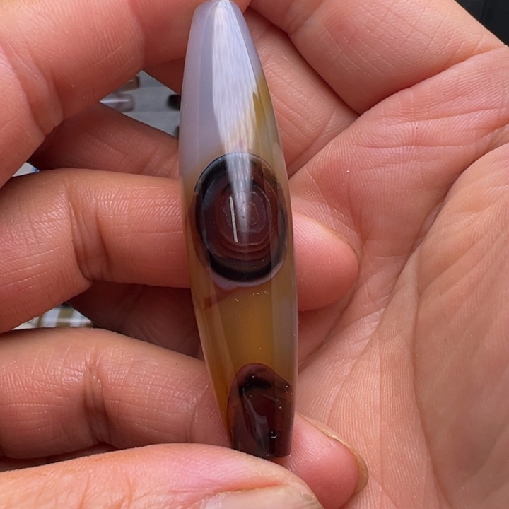 玛瑙/玉髓吊坠(不含链)未镶嵌