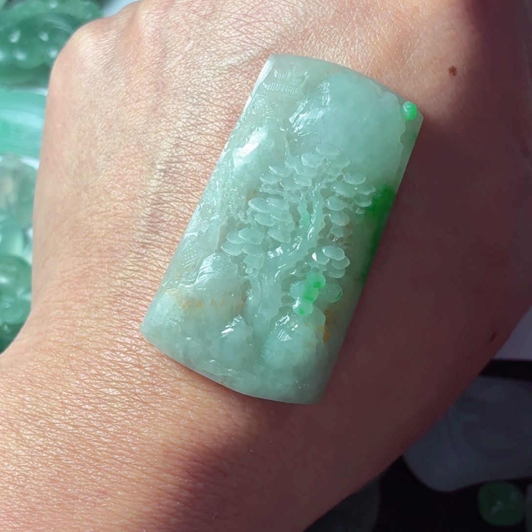 定制翡翠未镶嵌包工