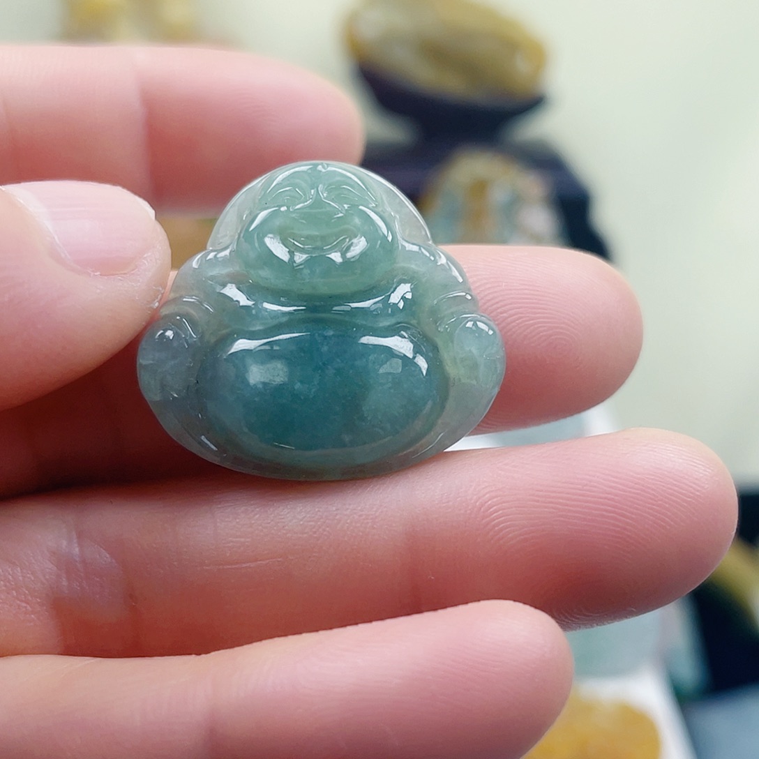 翡翠未镶嵌颈饰2222