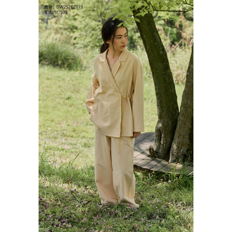 【海城朵朵专属】朵朵可可 252-019 女款 2025 秋冬家居服套装