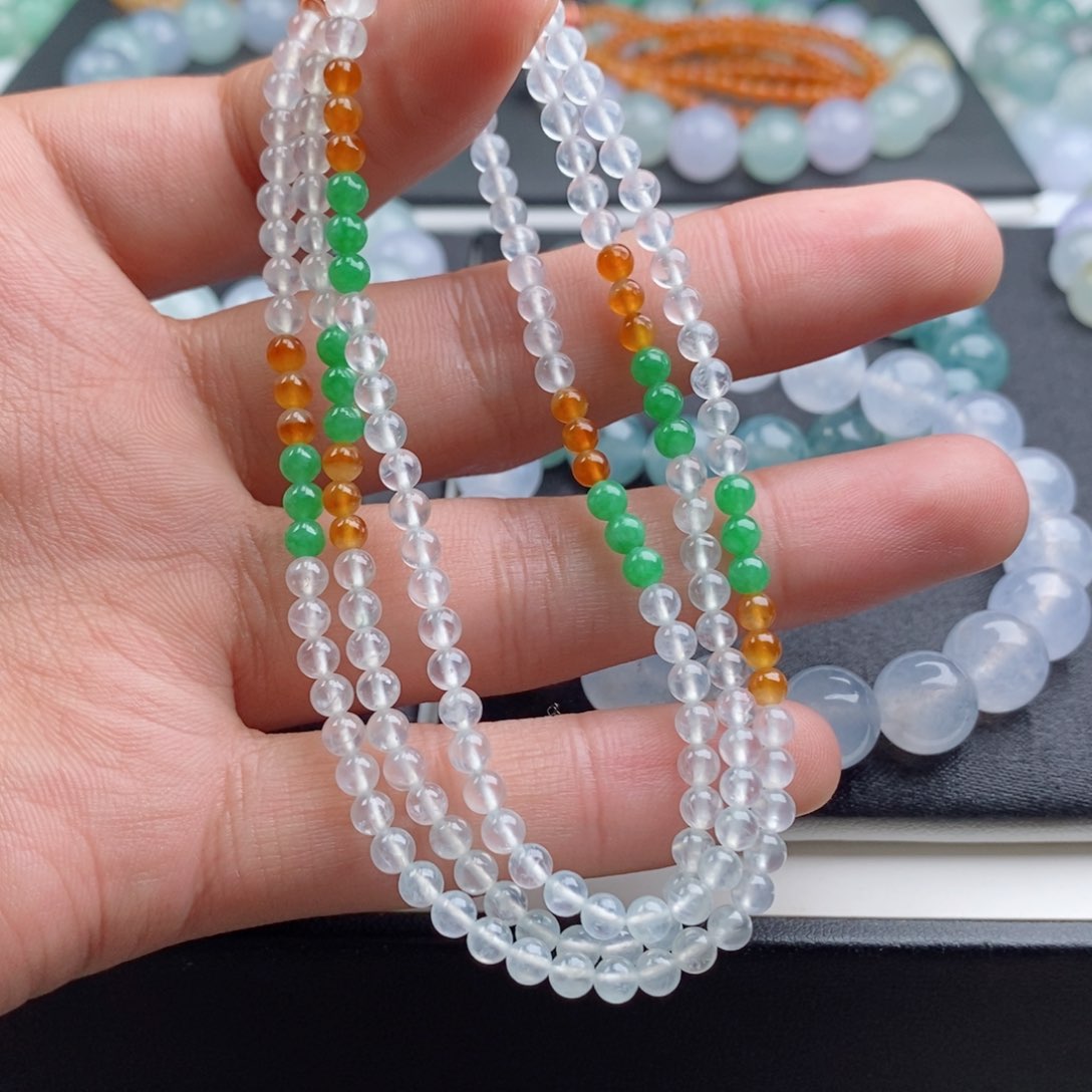 翡翠手链未镶嵌珠链