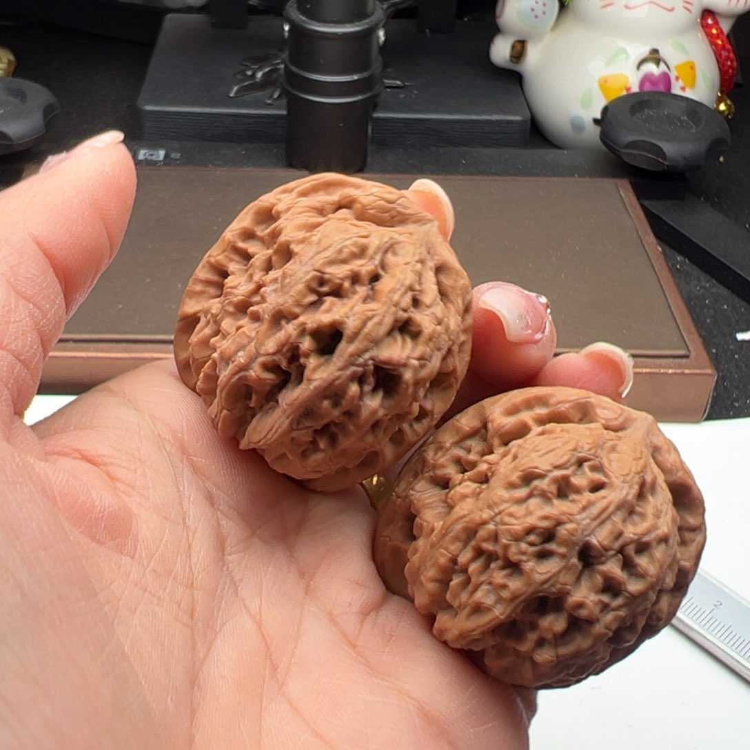 文玩核桃把件天眼