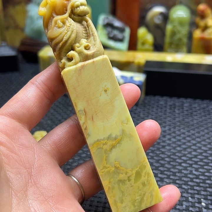 逍***涯青田石印章石印章石