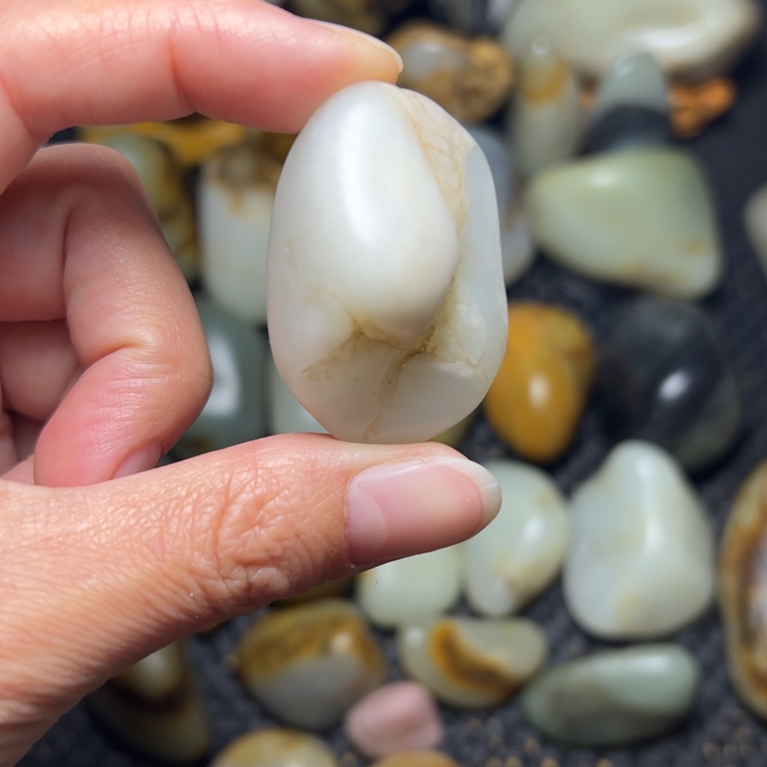 和田玉未镶嵌挂件17