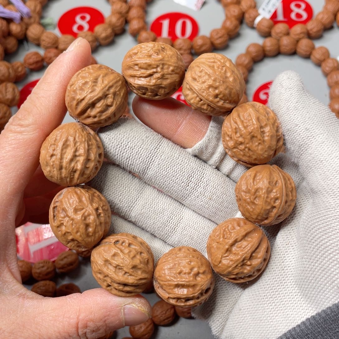 文玩核桃手串龙蛋大球24mm