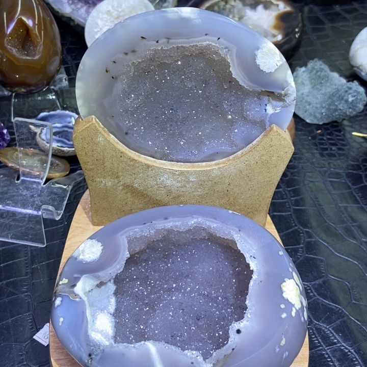 水晶珠宝半成品未镶嵌聚宝盆