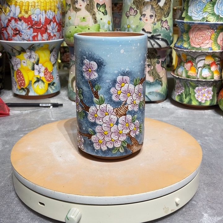 景德镇艺术手绘作品